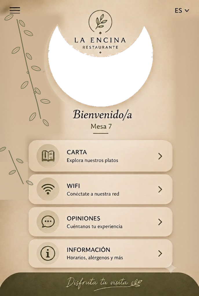 La Encina · Bienvenido